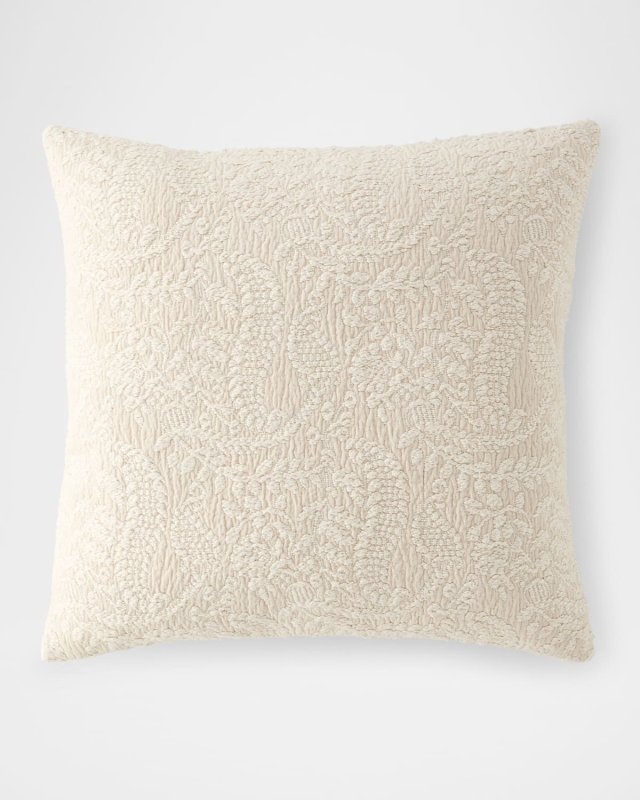 Ambre Decorative Pillow, 20" Square